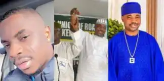 “Naw we dey control the whole country now, not Lagos alone” – MC Oluomo's son King West brags as he congratulates his father on becoming NURTW President