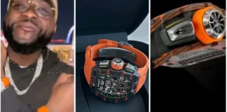 Davido buys $500,000 Richard Mille watch