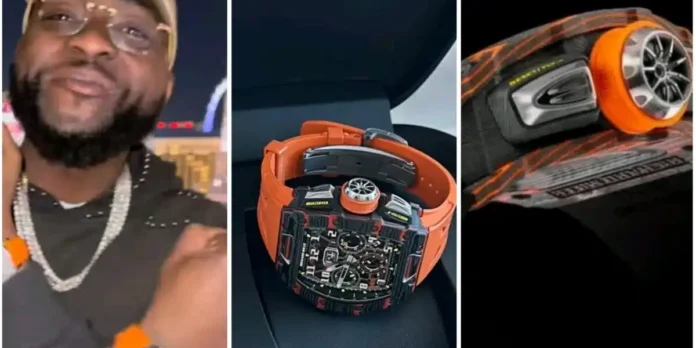 Davido buys $500,000 Richard Mille watch Davido buys $500,000 Richard Mille watch