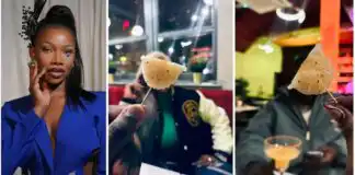 Massive reactions as Bbnaija's Tacha mystery lover finally unveiled