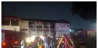Fire guts Radio Nigeria office in Lagos