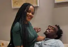 Timi Dakolo jokes with wife, Busola as he shares their love story