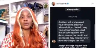 Uche Ogbodo Voices Concern Over Threatening Messages from Trolls