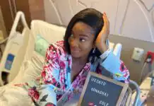 Wofai Fada Welcomes Baby Girl with Partner Taiwo Cole