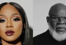 Bishop T.D Jakes’ daughter and in-law gives health update