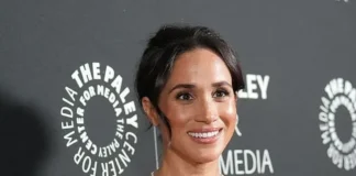 Meghan Markle Dazzles in Diamonds and a Stunning Strapless Gown