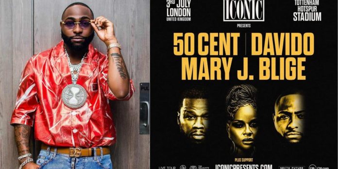 Davido-set-to-headline-Tottenham-stadium-show-alongside-50-Cent-Mary-J-Blige-696x348 Davido set to headline Tottenham stadium show alongside 50 Cent & Mary J Blige
