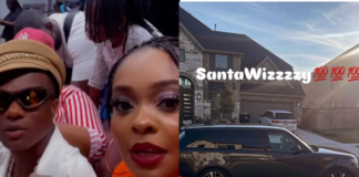 "Santa Wizzy" - Wizkid buys sister a Range Rover for Christmas