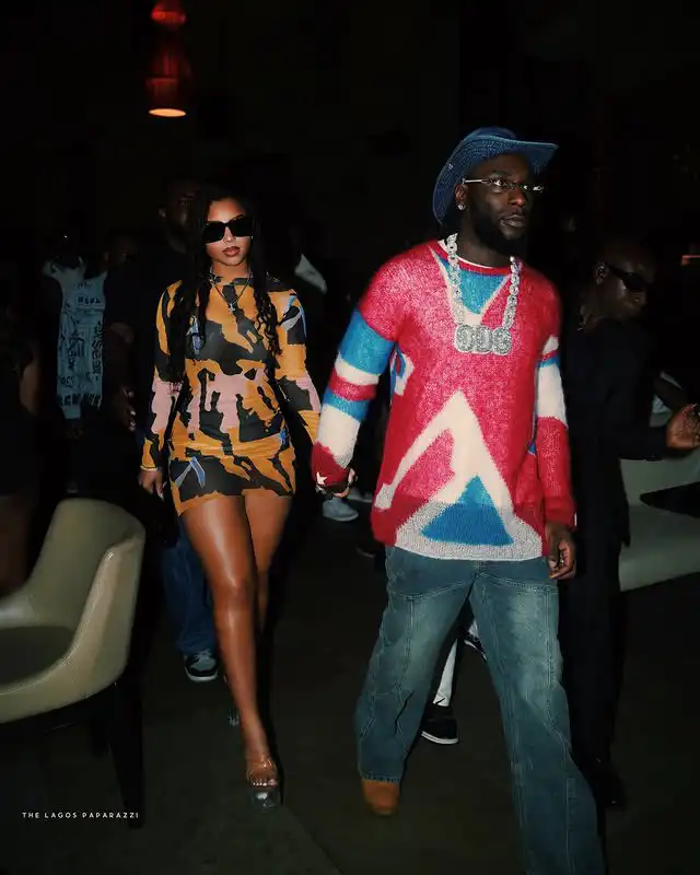Burna Boy and Chloe Bailey Spark Dating Rumors Again During Lagos Outing