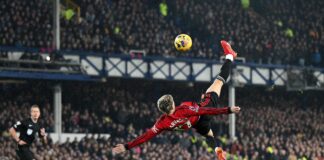 Alejandro Garnacho Wins the FIFA Puskás Award 2024 for his stunning overhead kick against Everton