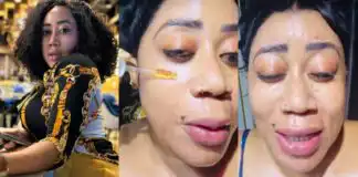 Nigerians show Concern Following New Video of Moyo Lawal Complaining About Her Frontals