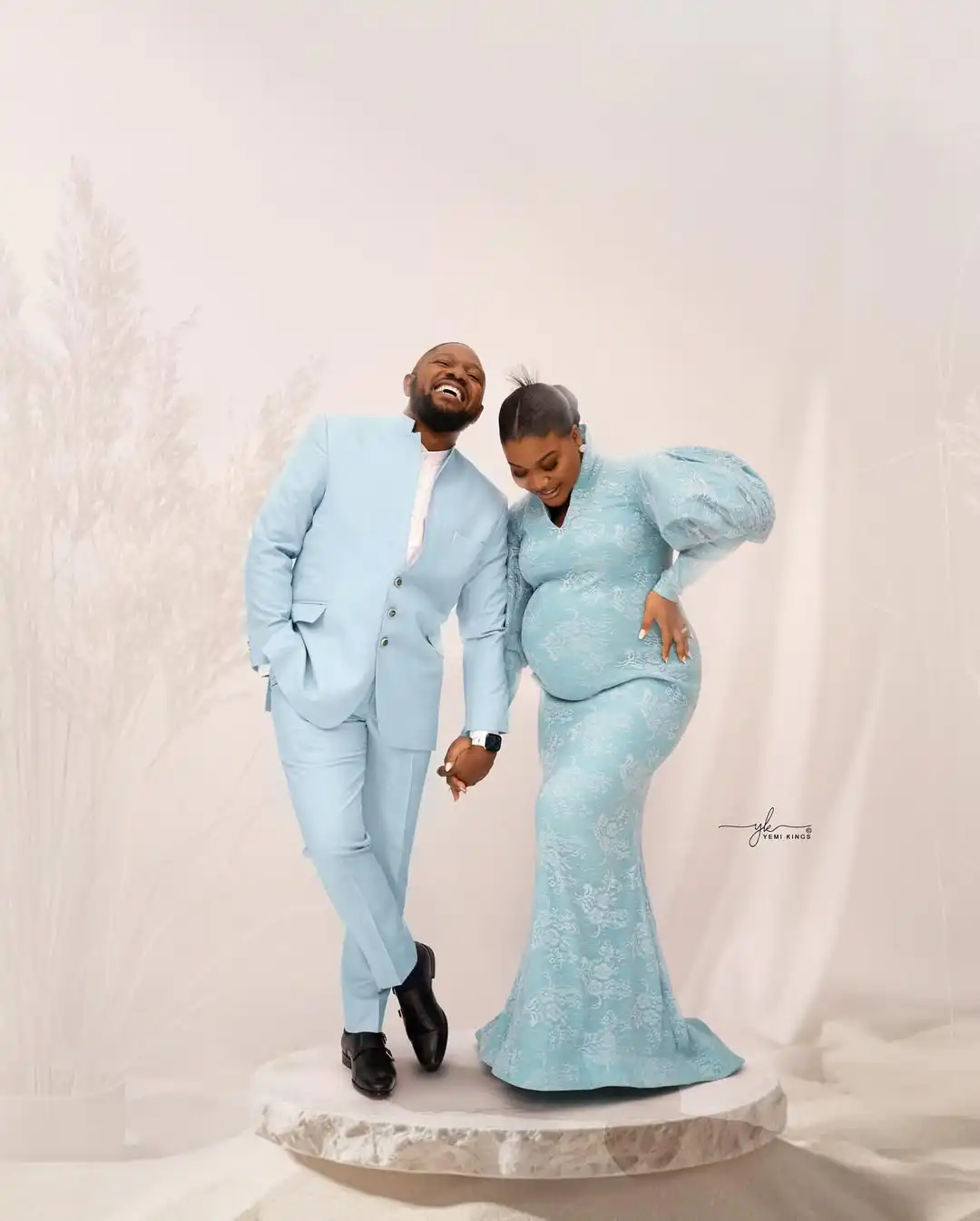 Gospel Artists Sunmisola Agbebi and Yinka Okeleye Celebrate the Arrival of Their First Child