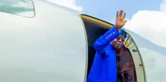 JUST IN: Tinubu arrives Lagos for Christmas, New Year holidays