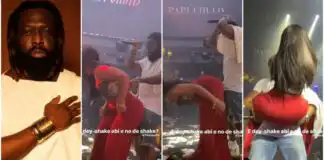 “She almost collect his life” – Reactions as Timaya rocks endowed lady at event (Video)