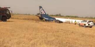Five escape death as cargo aircraft skids off Abuja airport runaway 11th December 2024