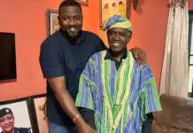 Ghanaian actor, John Dumelo loses father