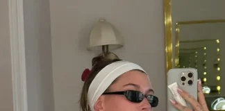 Hailey Bieber flaunts postpartum body