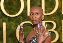 Cynthia Erivo Flaunts Her Sculpted Physique in Stunning New Photos At The 2025 Golden Globes Awards