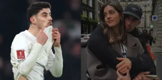 Kai Havertz's wife receives death threats to unborn baby after Arsenal's FA Cup loss to Man Utd