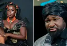 Harrysong and wife
