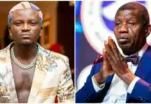 Portable drags Pastor Adeboye