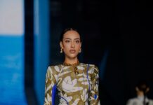 Sarah Langa Makes Her International Runway Debut in Style
