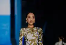 Sarah Langa Makes Her International Runway Debut in Style