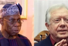 Obasanjo to host memorial service for former US President, Jimmy Carter