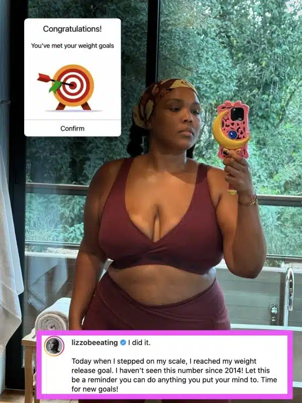 "I Did It!" - Lizzo Reveals She Has Achieved Her Weight Loss Goal 2 "I Did It!" - Lizzo Reveals She Has Achieved Her Weight Loss Goal