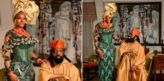 Timaya and American girlfriend Brooke Bailey