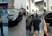 Massive reactions as Kcee gifts band members luxurious cars Kcee