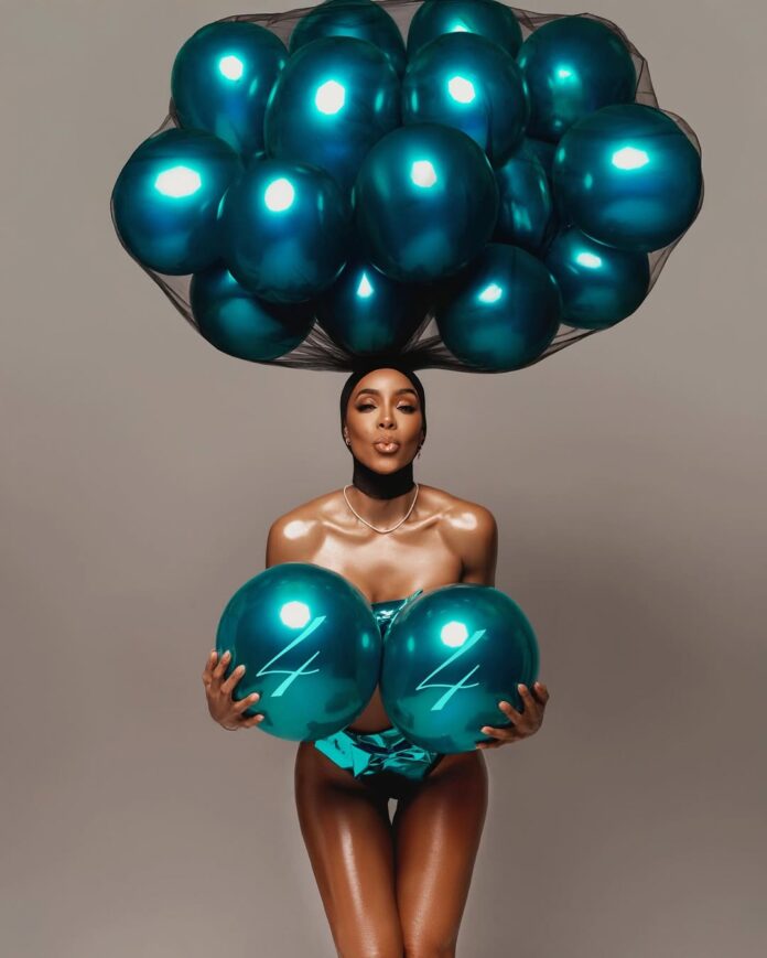 Kelly Rowland Stuns in Skin-Baring Photos for Her 44th Birthday Celebration