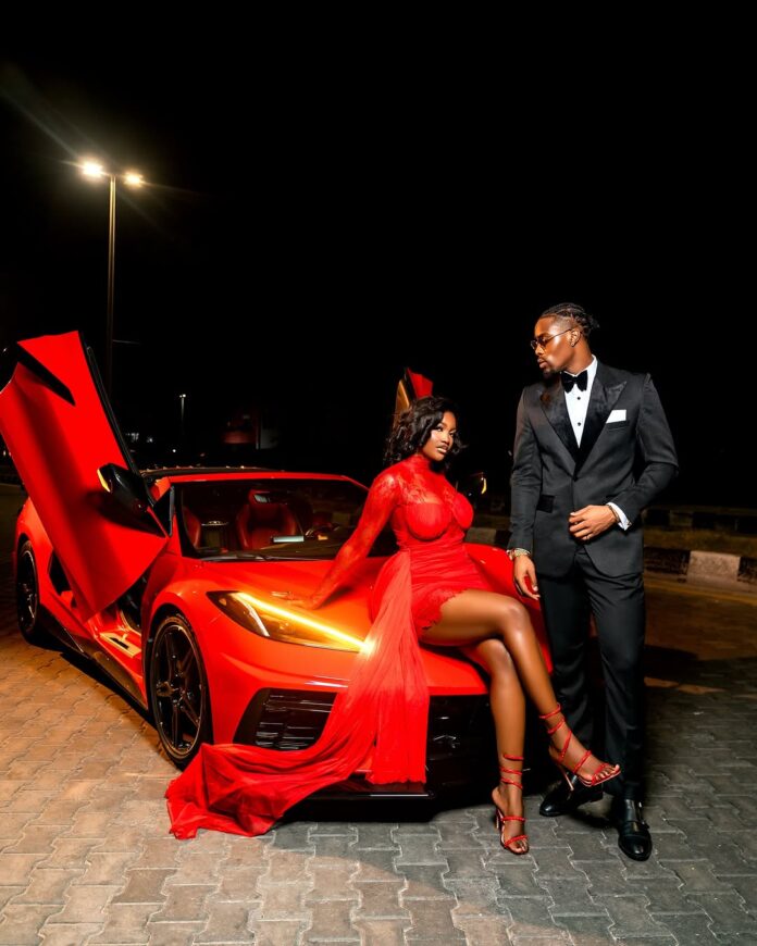 Neo confirms split from Beauty As He Poses with another woman on Valentine's Day