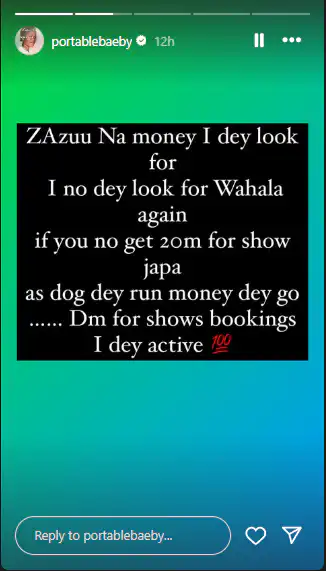 Portable hikes booking fees few days after bail 1 Screenshot 2025 02 23 051436