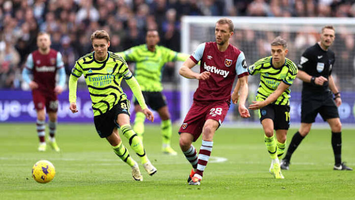 Arsenal and West Ham