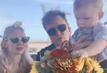 Grimes urges people 'to stop posting images' of her son