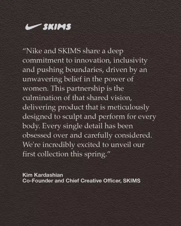 Kim Kardashian & Nike Announce Groundbreaking NikeSKIMS Collaboration
