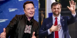 Elon Musk and JD Vance