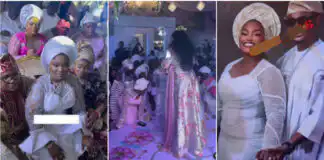 Mixed reactions as Tope Alabi's daughter secretly weds lover (Video)