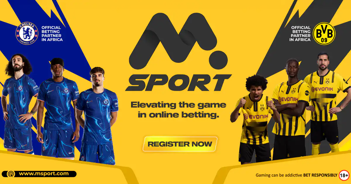 MSport Elevates the Game: The Biggest and Best Betting Brand Teams Up with Chelsea & BVB for an Unforgettable TVC!