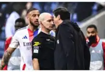 Lyon manager, Paulo Fonseca gets 9-month ban for confronting referee