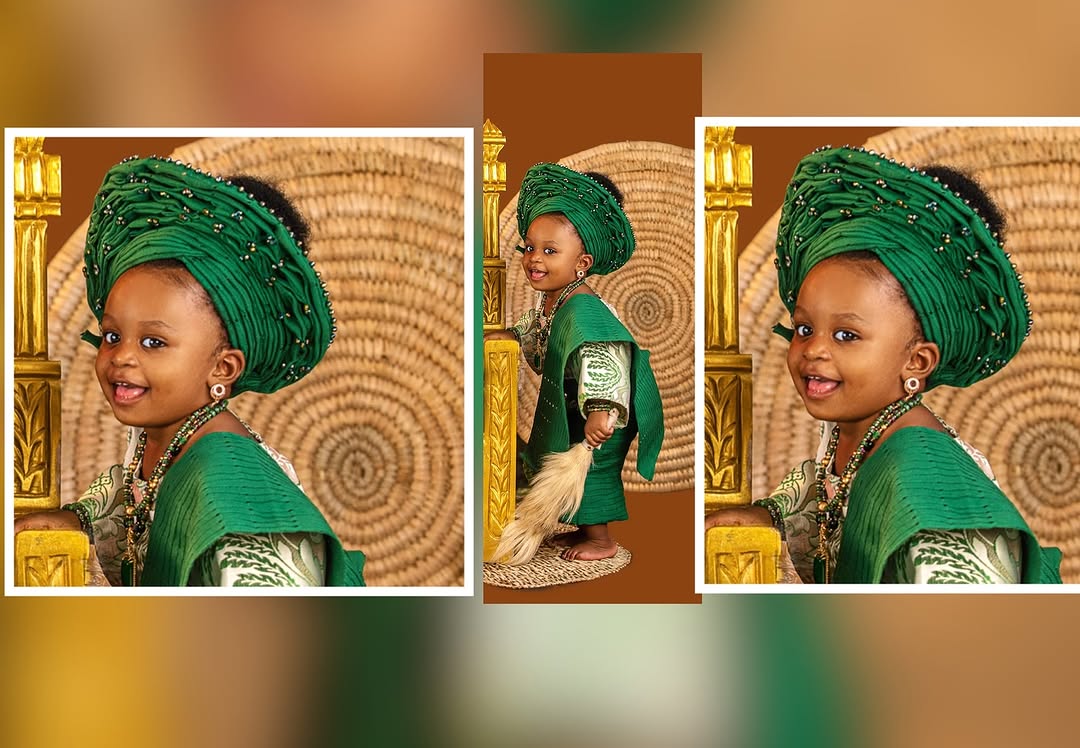 Olori Tobi Phillips-Ogunwusi Celebrates First Birthday of Her Twins 1 Olori Tobi Phillips-Ogunwusi Celebrates First Birthday of Her Twins