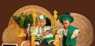 Olori Tobi Phillips-Ogunwusi Celebrates First Birthday of Her Twins