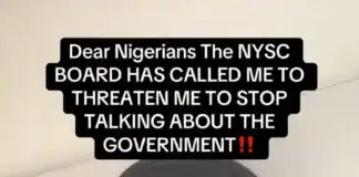 Female Corps Member Says NYSC Officials Are Threatening Her Life After Her Viral Rant on High Cost of Living