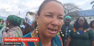 Actress Ibinabo Fiberesima cries bitterly over Rivers
