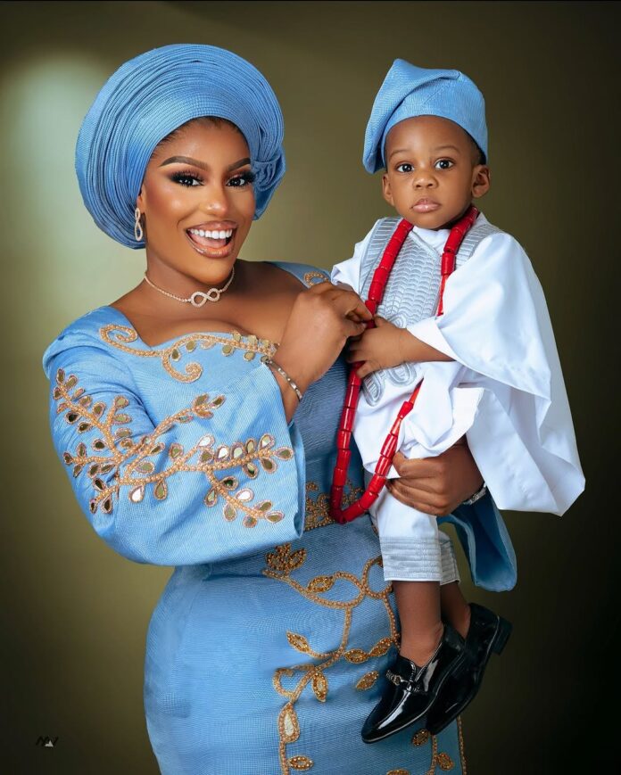BBNaija Star Eriata Ese Unveils Son on Mother’s Day with Heartfelt Tribute