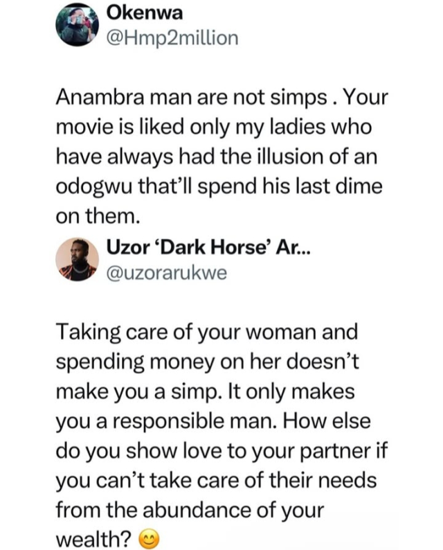 "Taking care of your woman doesn’t make you a simp" - Uzor Arukwe Claps Back at Criticism Over ‘Love in Every Word’ 1 Screenshot 20250313 090634 1