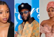 Chloe Bailey unfollows Burna Boy amid Lamborghini controversy Chloe Bailey unfollows Burna Boy