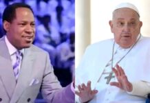 Chris Oyakhilome claims COVID 19 Vaccine killed Pope Francis (Video) Chris Oyakhilome Pope Francis