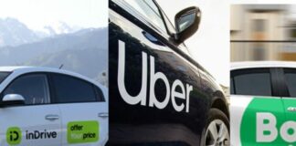 Uber, Bolt, inDrive workers plan protest May 1